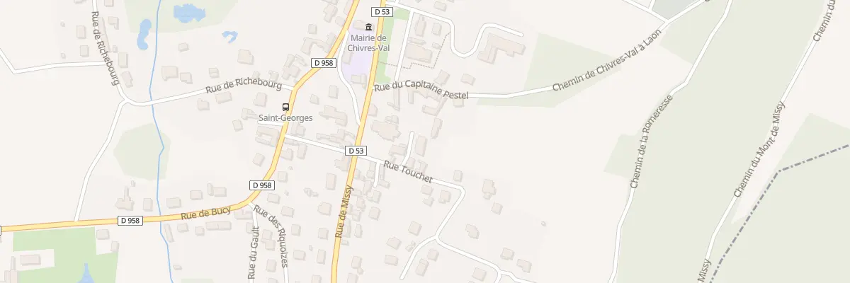 Plan du 4 Imp du Touchet à Chivres-Val