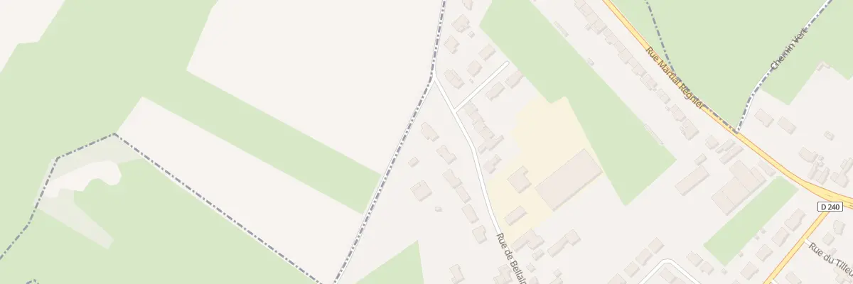 Plan du 42 Rue de Bellaing à Oisy