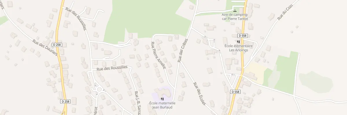Plan du 3 Rue des Cretes à Creuzier-le-Vieux