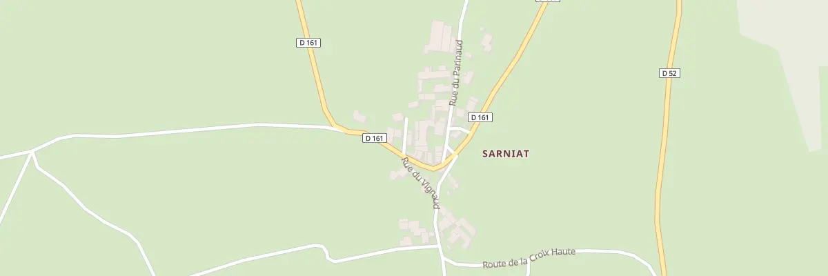 Plan du 5500 Sarniat à Agnat