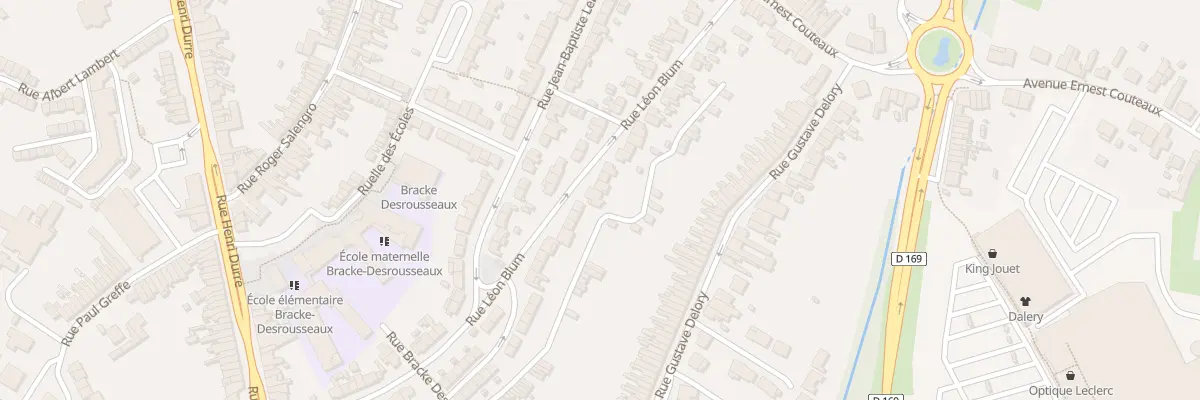 Plan du 26 Rue Léon Blum à Saint-Amand-les-Eaux