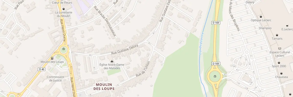 Plan du 30 Rue Gustave Delory à Saint-Amand-les-Eaux