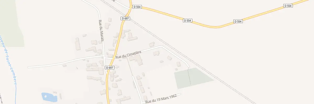 Plan du 4 Rue du Cimetière à Versigny