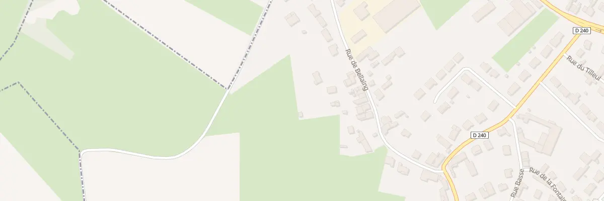 Plan du 24 Rue de Bellaing à Oisy
