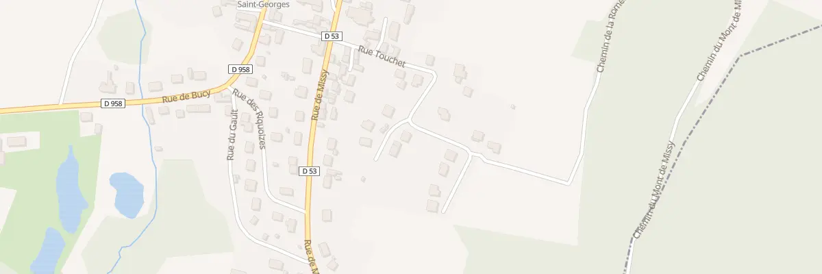 Plan du 1 Rue des Vatelets à Chivres-Val