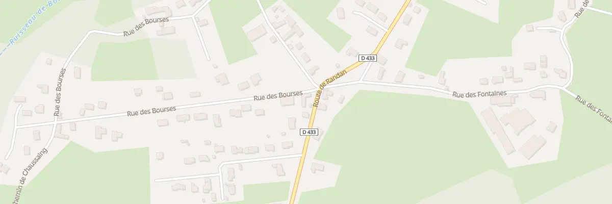 Plan du 38 Rte de Randan à Saint-Priest-Bramefant