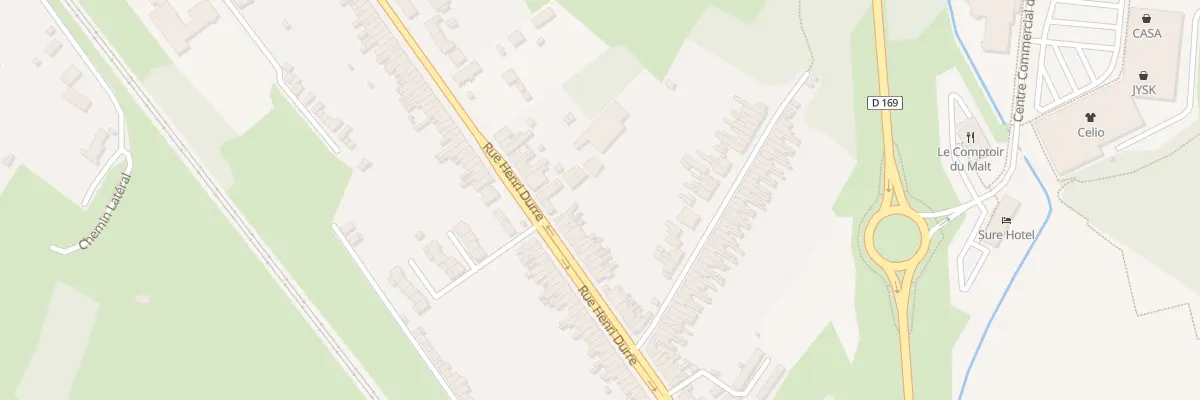Plan du 1165 Rue Henri Durre à Saint-Amand-les-Eaux
