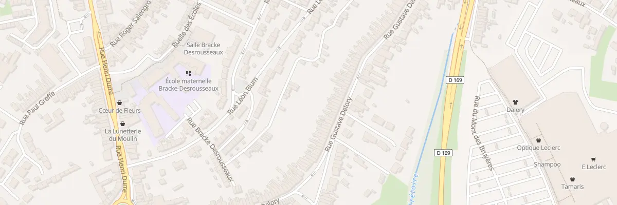 Plan du 123 Rue Gustave Delory à Saint-Amand-les-Eaux