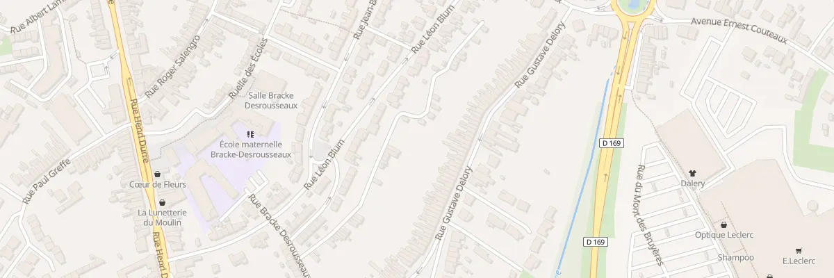 Plan du 139 Rue Gustave Delory à Saint-Amand-les-Eaux