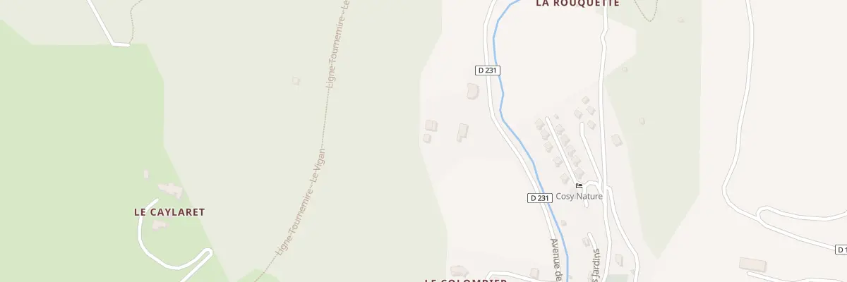Plan du 5288 Le Colombier Nord à Alzon