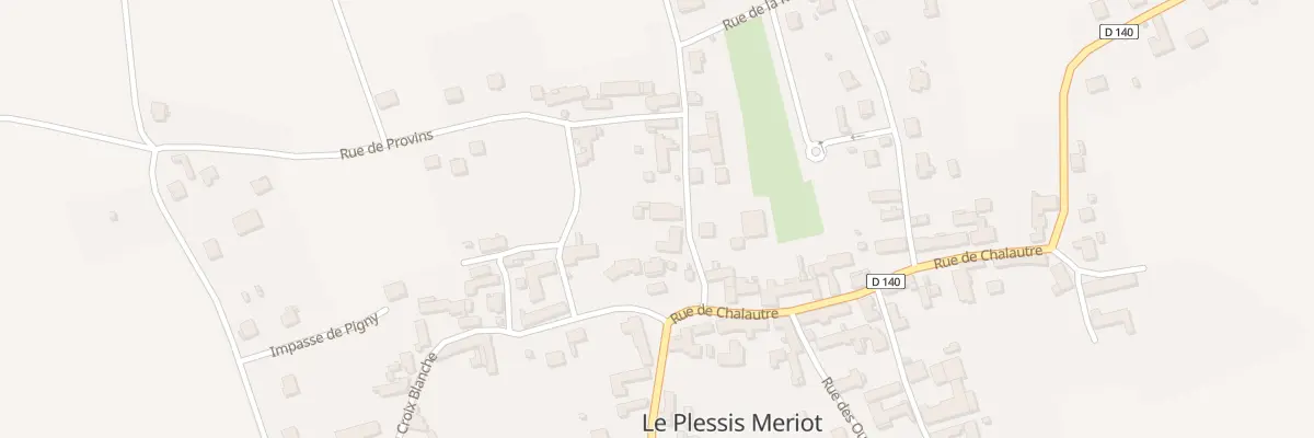 Plan du 5 Rue de la Foret au Mériot