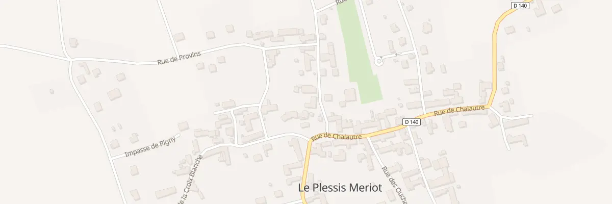 Plan du 3 Rue de la Foret au Mériot
