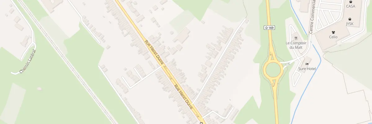 Plan du 1177 Rue Henri Durre à Saint-Amand-les-Eaux
