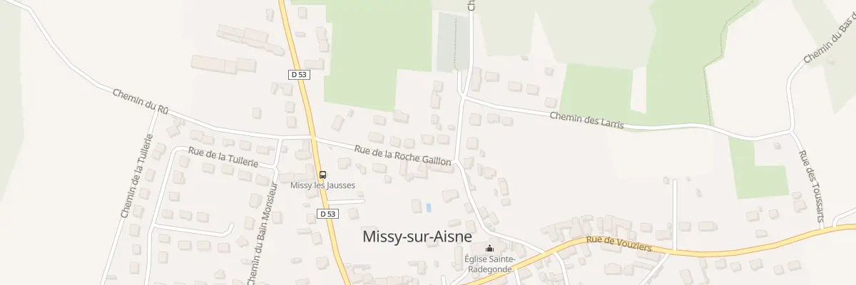 Plan du 7 Rue de la Roche Gaillon à Missy-sur-Aisne