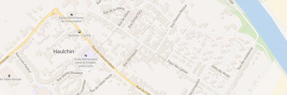 Plan du 20 Rue Ernest Macarez à Haulchin
