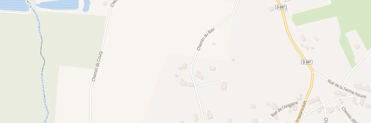 Plan du 9 Rue du Riez à Versigny