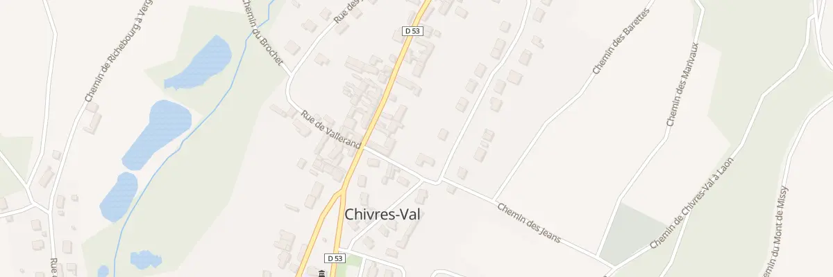 Plan du 4 Rue de la Barre à Chivres-Val