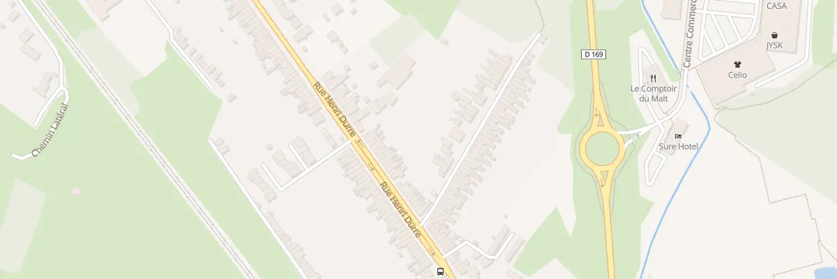 Plan du 1193 Rue Henri Durre à Saint-Amand-les-Eaux