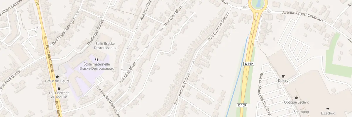 Plan du 147 Rue Gustave Delory à Saint-Amand-les-Eaux