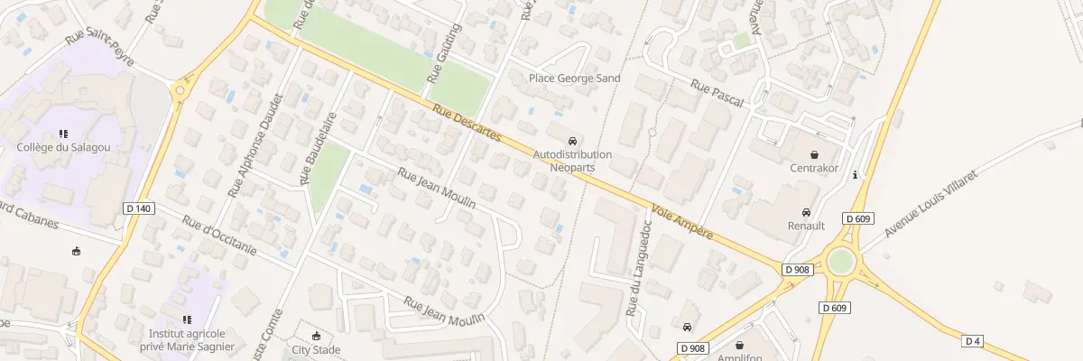 Plan du 16 Rue Descartes à Clermont-l’Hérault