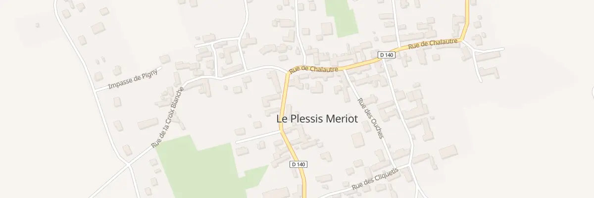 Plan du 30 Gr Grande Rue au Mériot