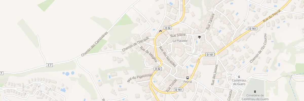 Plan du 2B Av Minerve à Castelnau-de-Guers