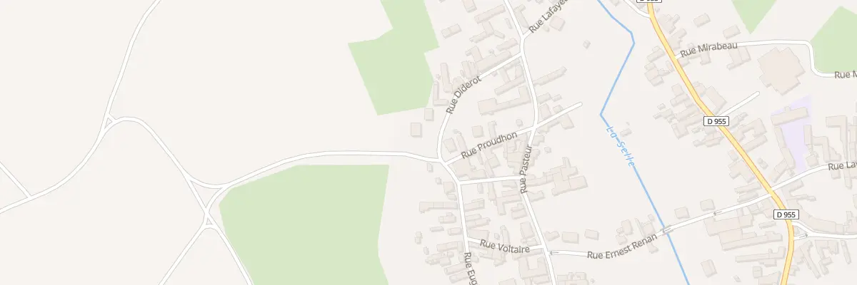 Plan du 14 Rue Diderot à Saulzoir