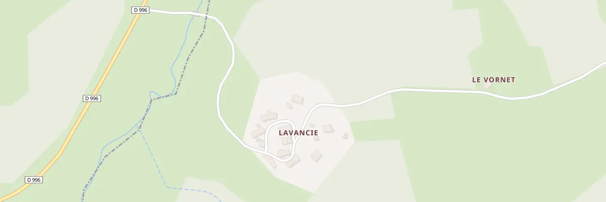 Plan du 5232 Lavancie à Brousse