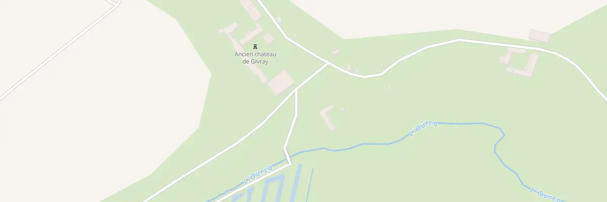 Plan du 1 Le Moulin de Givray à Bruyères-sur-Fère