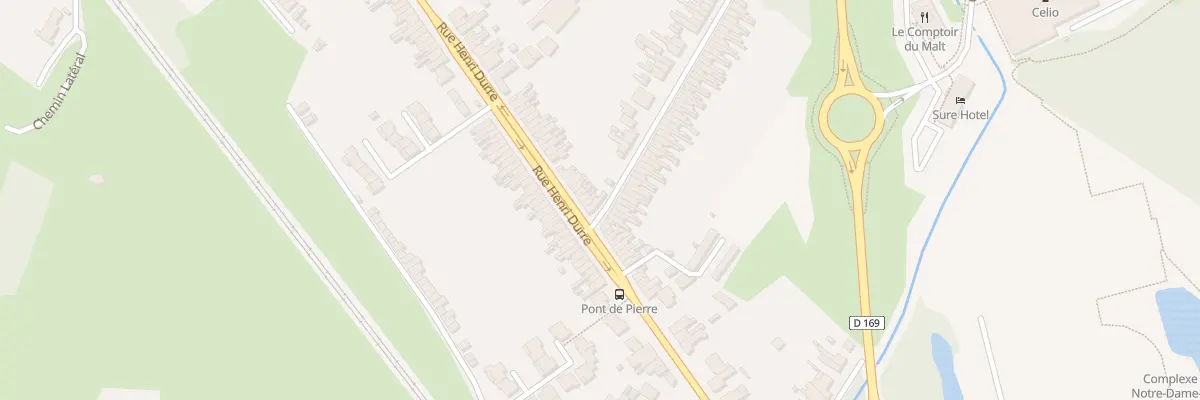 Plan du 1253 Rue Henri Durre à Saint-Amand-les-Eaux