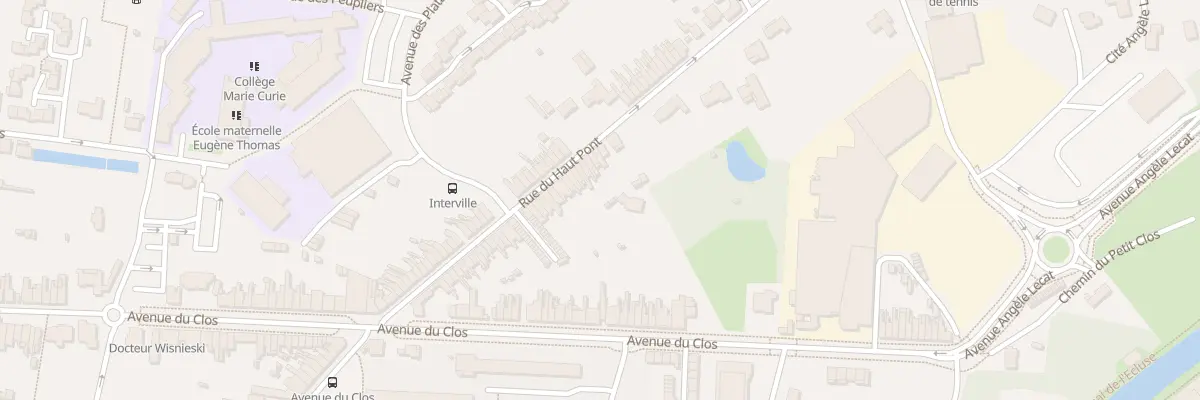 Plan du 48 Rue du Haut Pont à Saint-Amand-les-Eaux