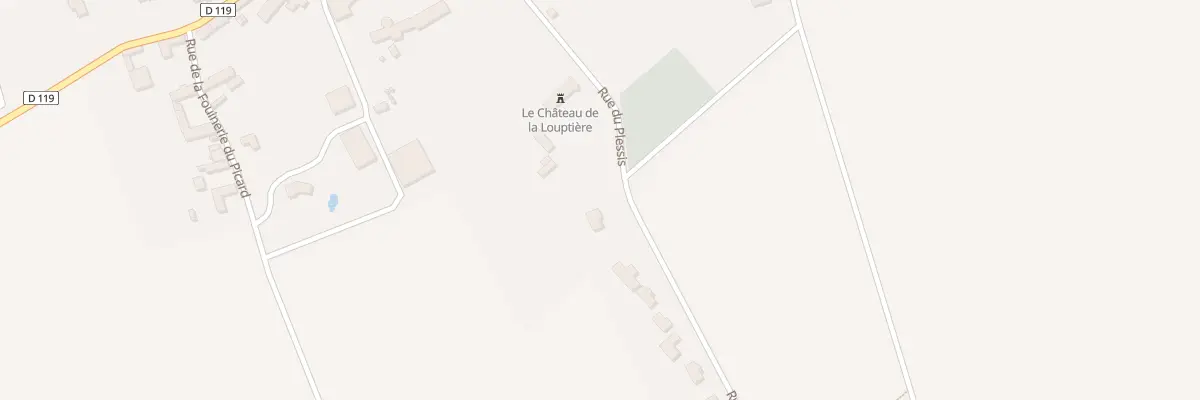 Plan du 10 Rue du Plessis à La Louptière-Thénard