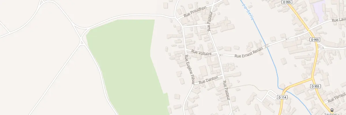 Plan du 17 Rue Eugène Fievet à Saulzoir
