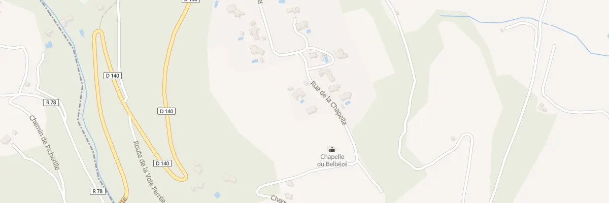 Plan du 5320F Che de la Chapelle à Lacoste