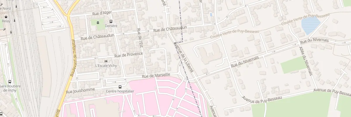 Plan du 300 Av de la Liberté à Vichy