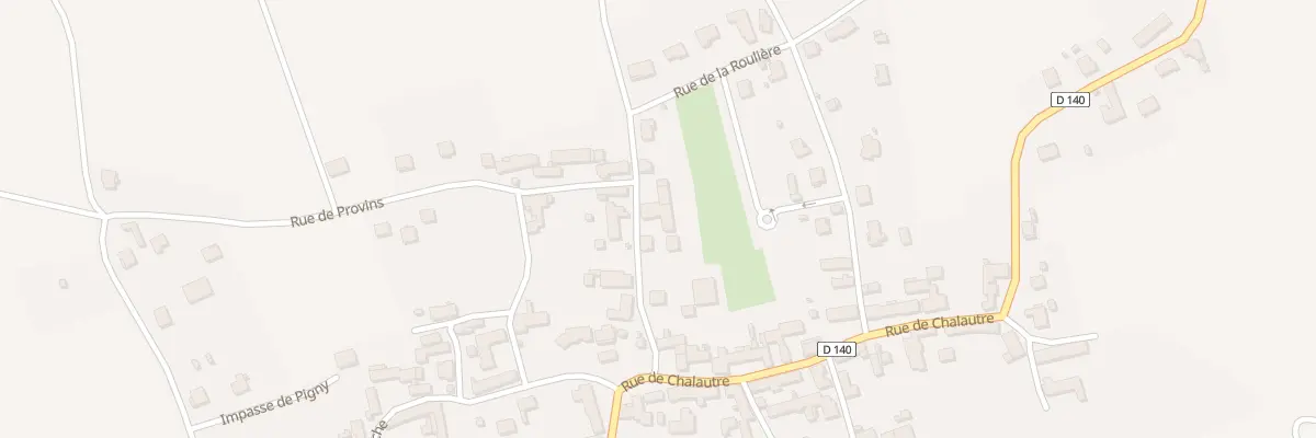 Plan du 8 Rue de la Foret au Mériot