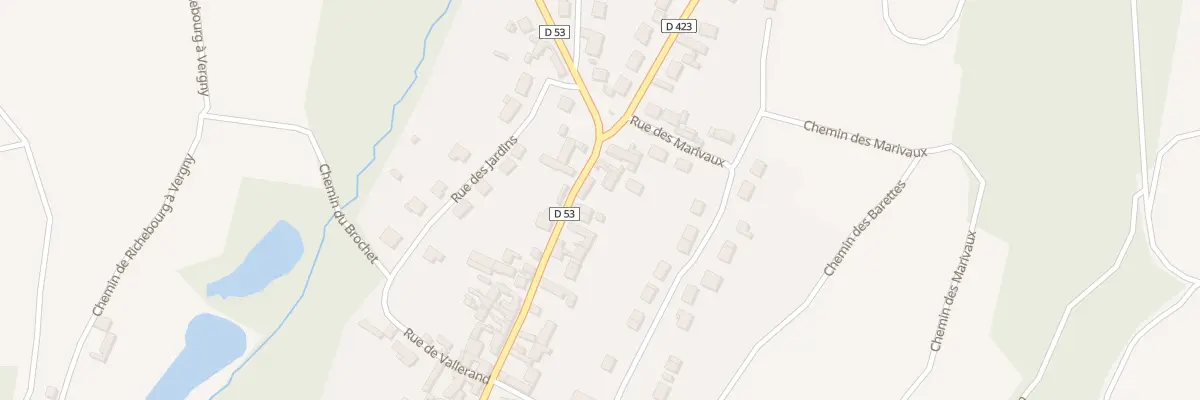 Plan du 18 Rue de la Barre à Chivres-Val