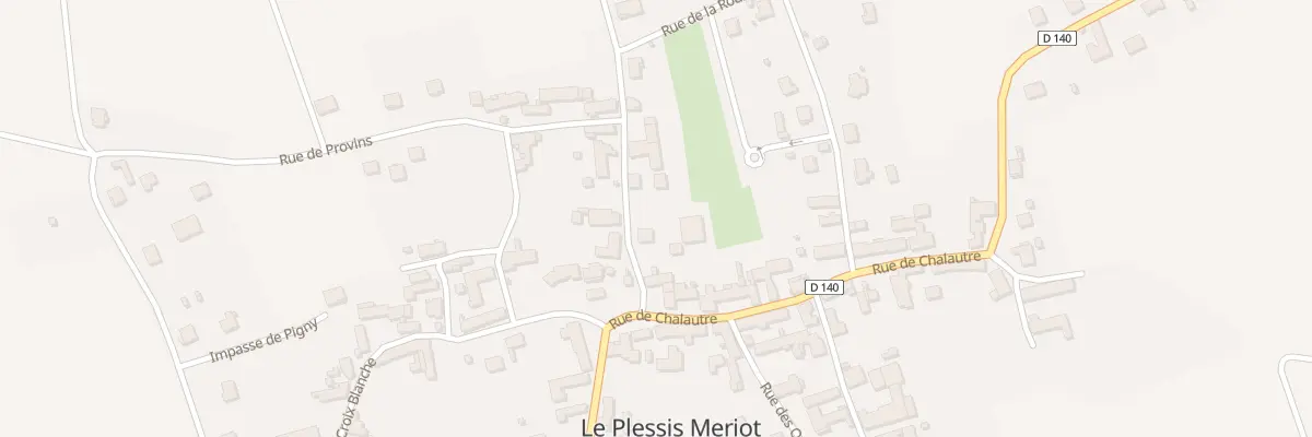 Plan du 6 Rue de la Foret au Mériot