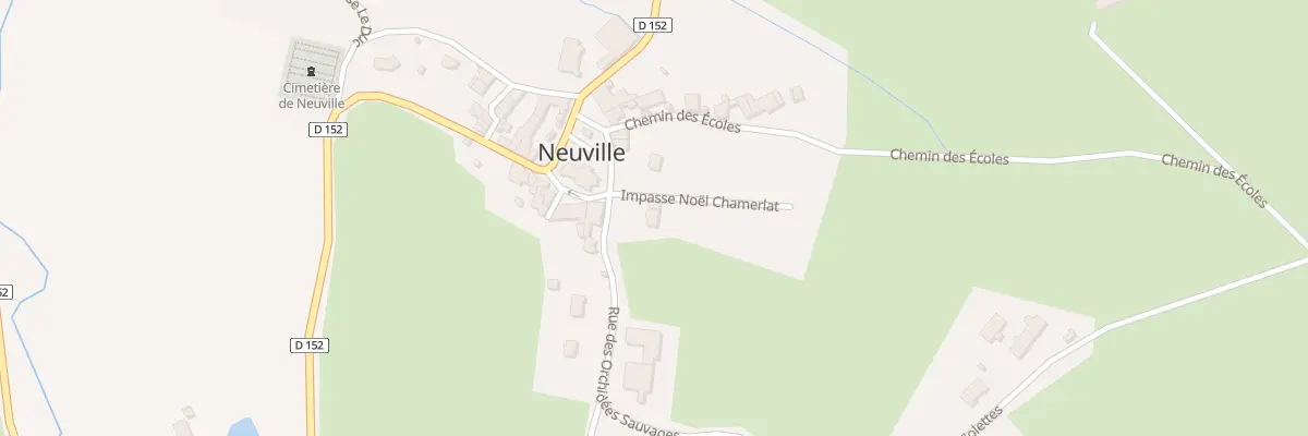 Plan du 5265 Bourg de Neuville à Neuville