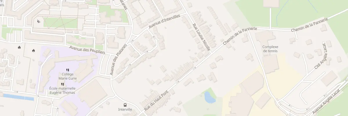 Plan du 83 Rue du Haut Pont à Saint-Amand-les-Eaux