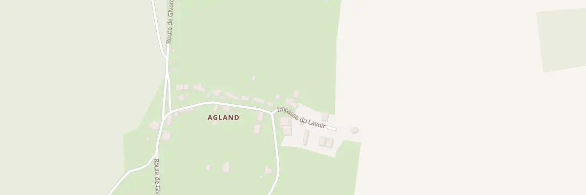 Plan du 3 Imp du Lavoir à Bona