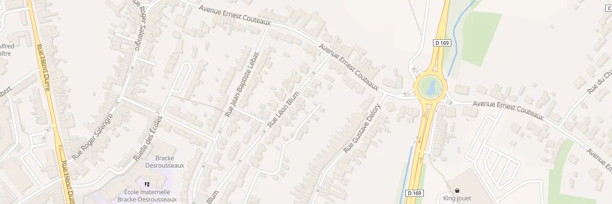 Plan du 52 Rue Léon Blum à Saint-Amand-les-Eaux