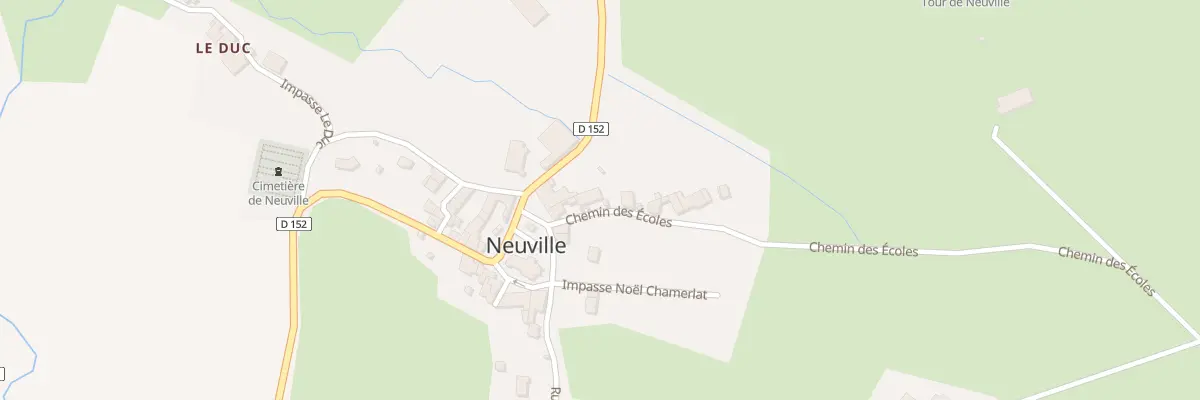 Plan du 5006 Bourg de Neuville à Neuville