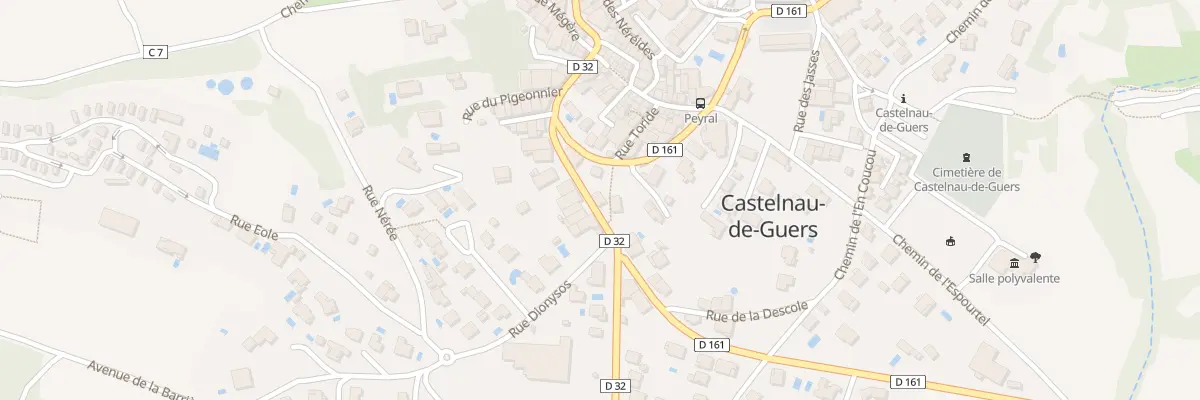 Plan du 5213 Av de Florensac à Castelnau-de-Guers