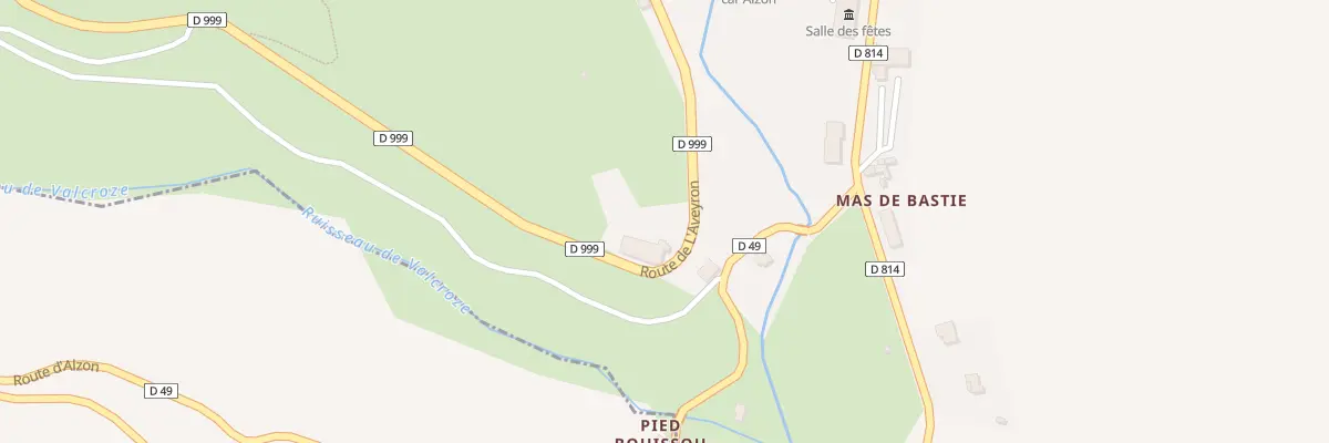 Plan du 5135 Le Colombier à Alzon