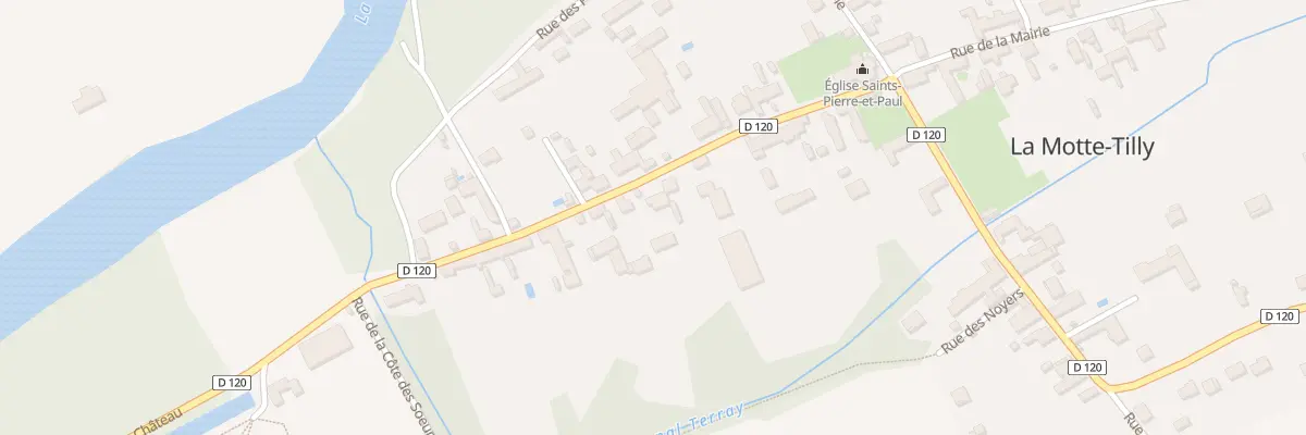 Plan du 15 Rue du Château à La Motte-Tilly