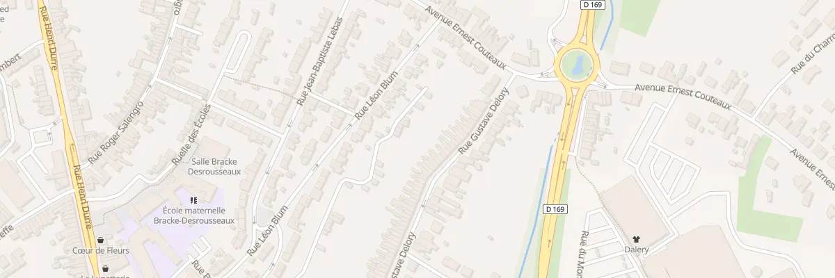 Plan du 177 Rue Gustave Delory à Saint-Amand-les-Eaux