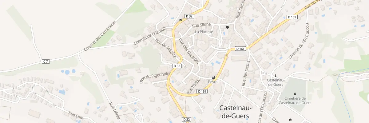 Plan du 2 Rue Parnasse à Castelnau-de-Guers