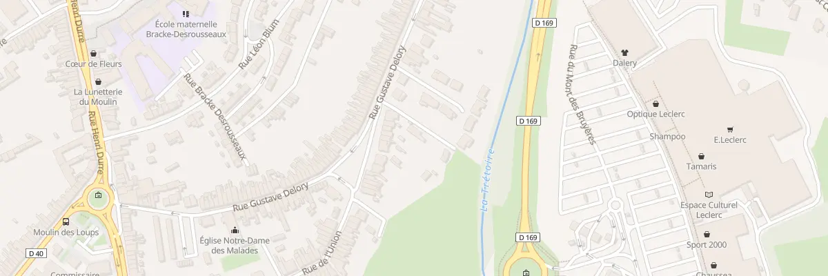 Plan du 56 Rue Gustave Delory à Saint-Amand-les-Eaux