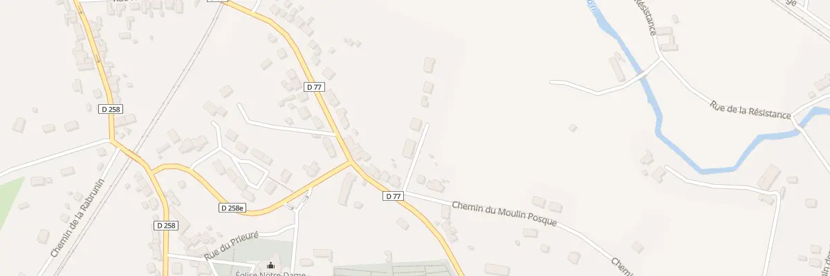 Plan du 9002 Rue de Vichy à Saint-Germain-des-Fossés